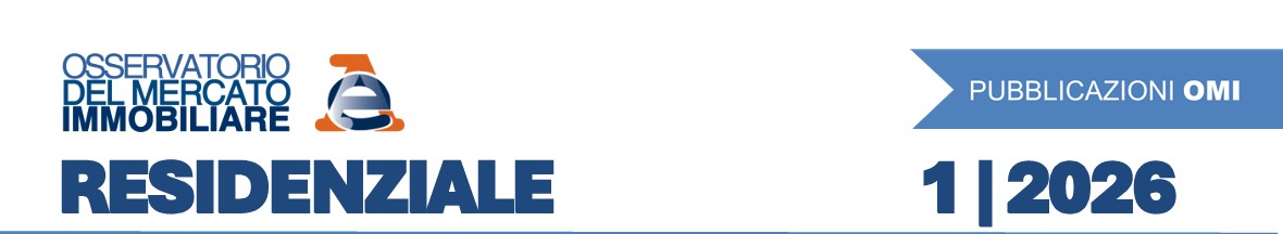 OMI-AdE. Il mercato delle abitazioni italiano nel Q1 2026